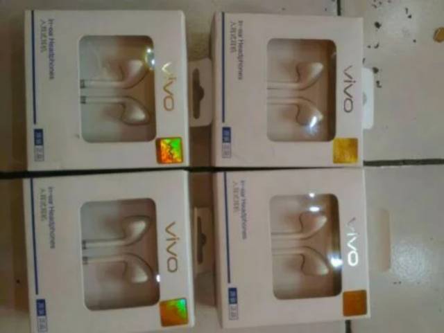 HANSFREE HEADSET EARPHONE OPPO VIVO ORIGINAL