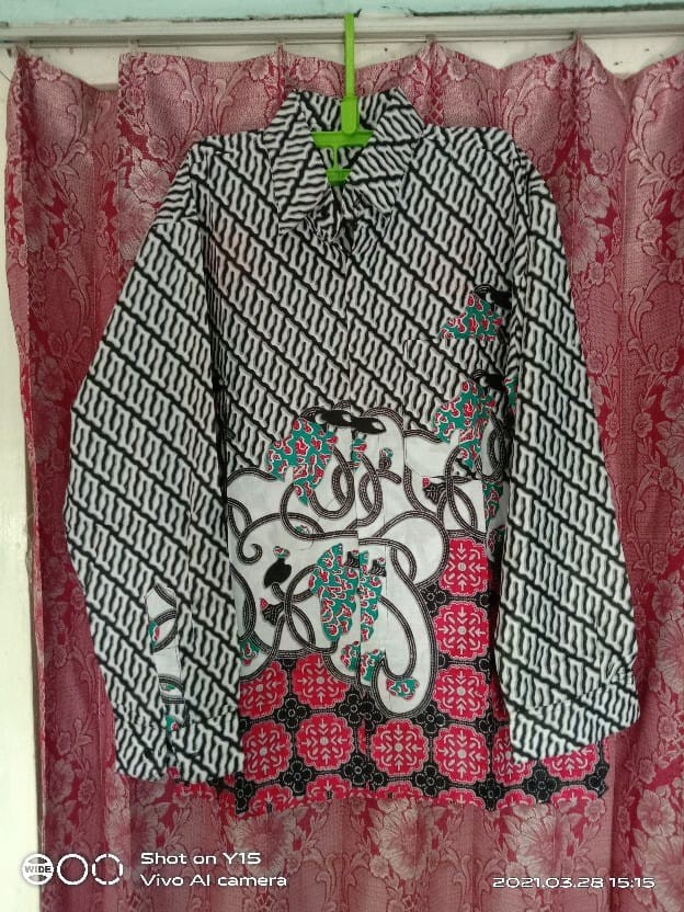 Batik Couple Keluarga - Couple Baju Batik Satu Keluarga Motif Sogan Cendrawasih