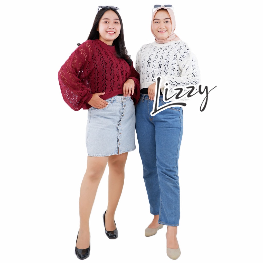 Lizzy - BLOUSE QIANA JARING PREMIUM