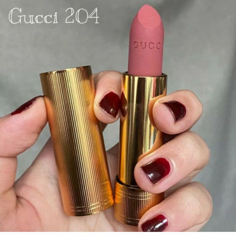 gucci lipstick 204