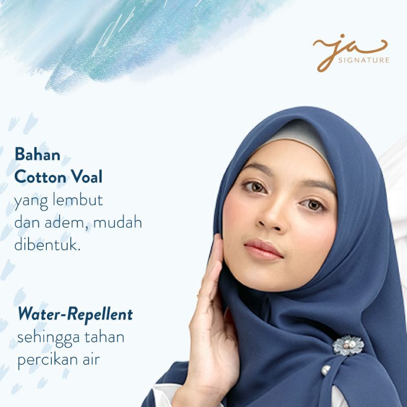 Jilbab Segiempat Voal Hijab Square 120 x 120 cm Polos Almaa Jilbab Arfa Ultrafine