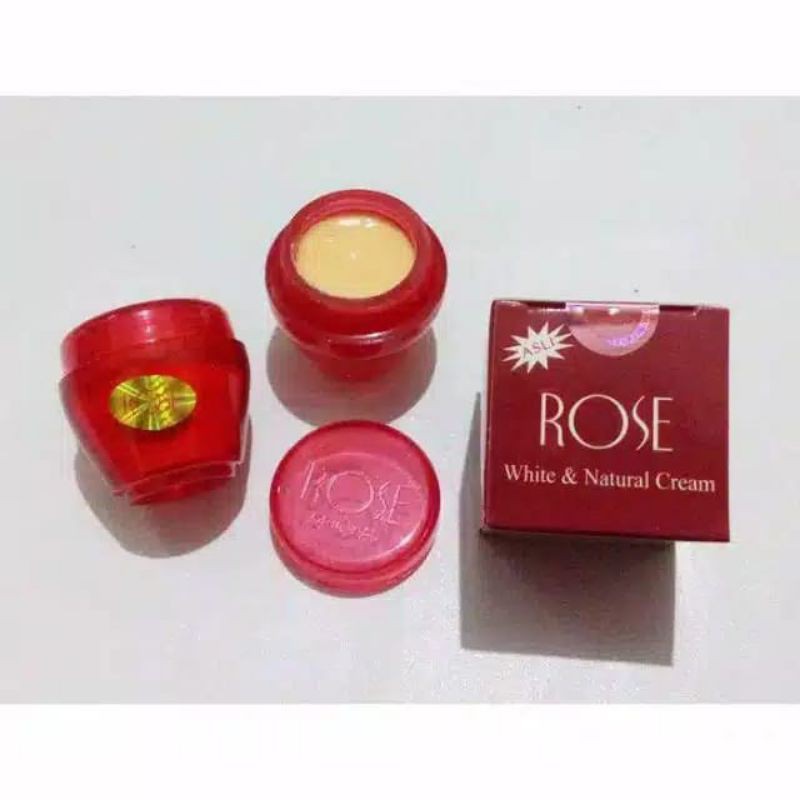 ⚡IDK⚡ CREAM ROSE ORIGINAL EMBOSS ADA HOLOGRAN - cream ros emboss asli cream rose asli