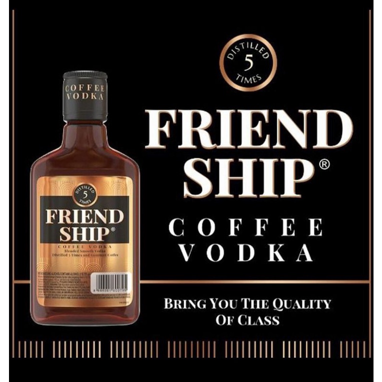 Friendship coffee vodka180ml Coffee friendship Coffee liquor 180ml