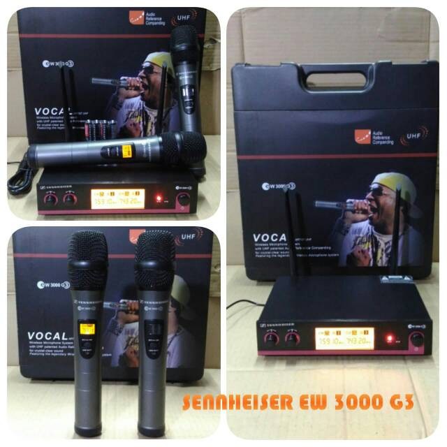Mic Wireless Sennheiser EW 3000 G3