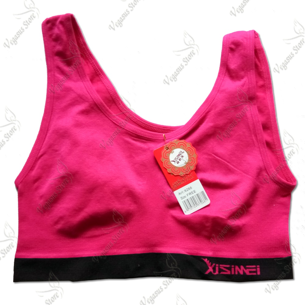 MINISET XISIMEI - IMPORT/MINISET Bra Sport Tanpa Kawat BH Termurah/MINISET REMAJA ABG/All Size(ukuran free 34, 36, 38, 40)-Vegasus Store(COD)