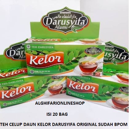 

Teh Kelor Celup ORIGINAL Premium Darusyifa TEH HERBAL KESEHATAN TUBUH