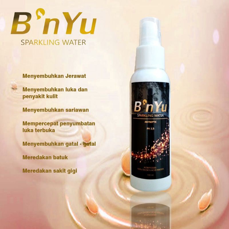 BNYU SPARKLING WATER ANTISEPTIK 100 ML