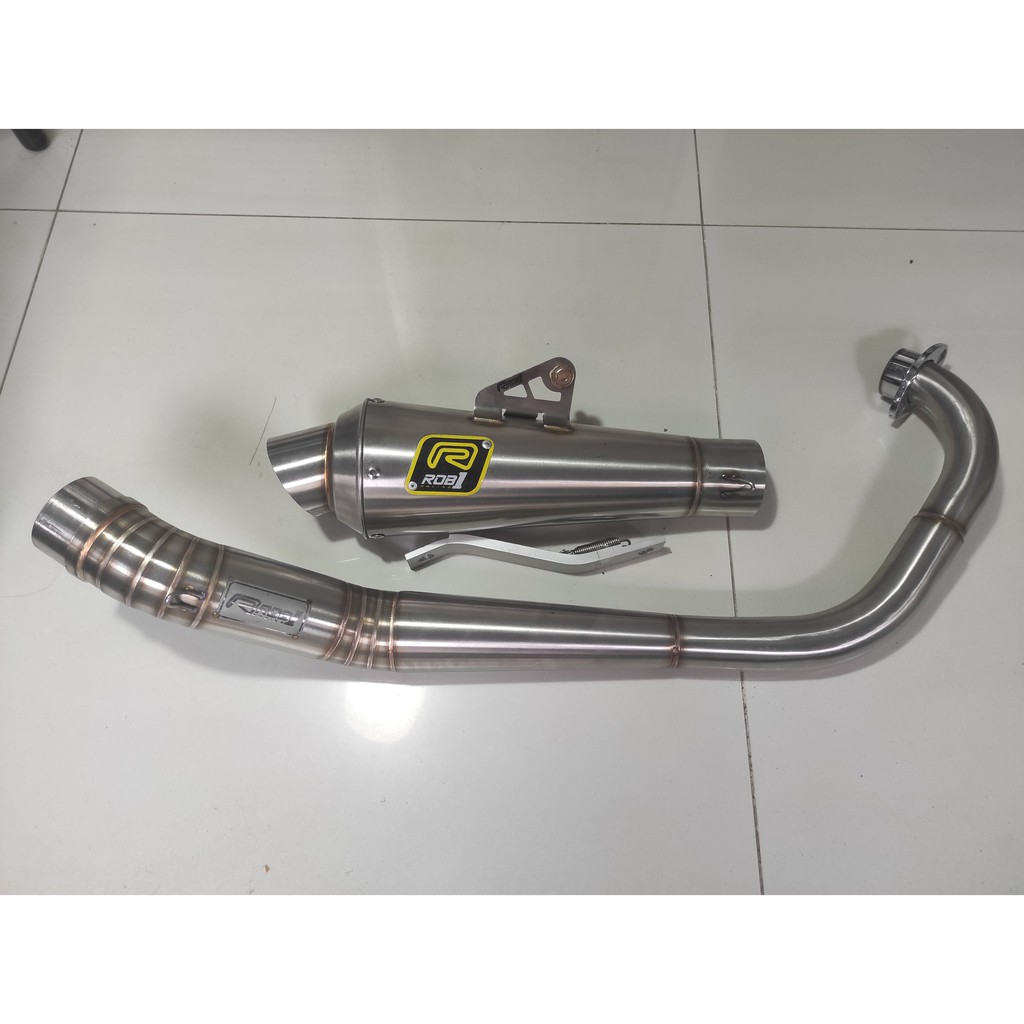 Knalpot ROB 1 MX drag 200 knalpot rob1 jupiter MX drag 200 knalpot rcb MX drag 200