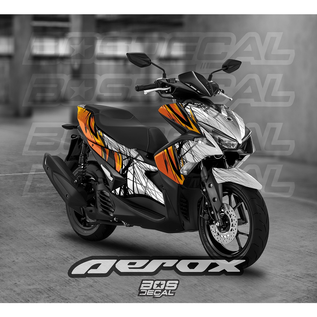 Decal Setiker Aerox lama 2017 - 2019 - AEROXOLD02