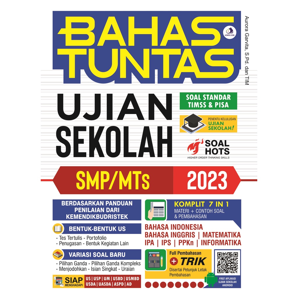 BAHAS TUNTAS UJIAN SEKOLAH SMP 2023