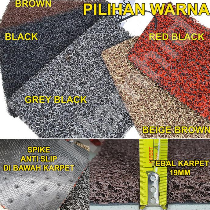 Karpet Koil Luxury Livina / X-Gear 2Baris Karpet Bihun Custom Bohlamhid Segera Dapatkan