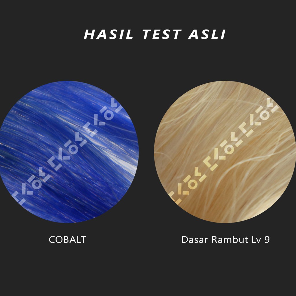 COLORE FRESCO COBALT CAT RAMBUT BIRU NEON BAHAN DASAR AIR TANPA TAMBAHAN DEVELOPER