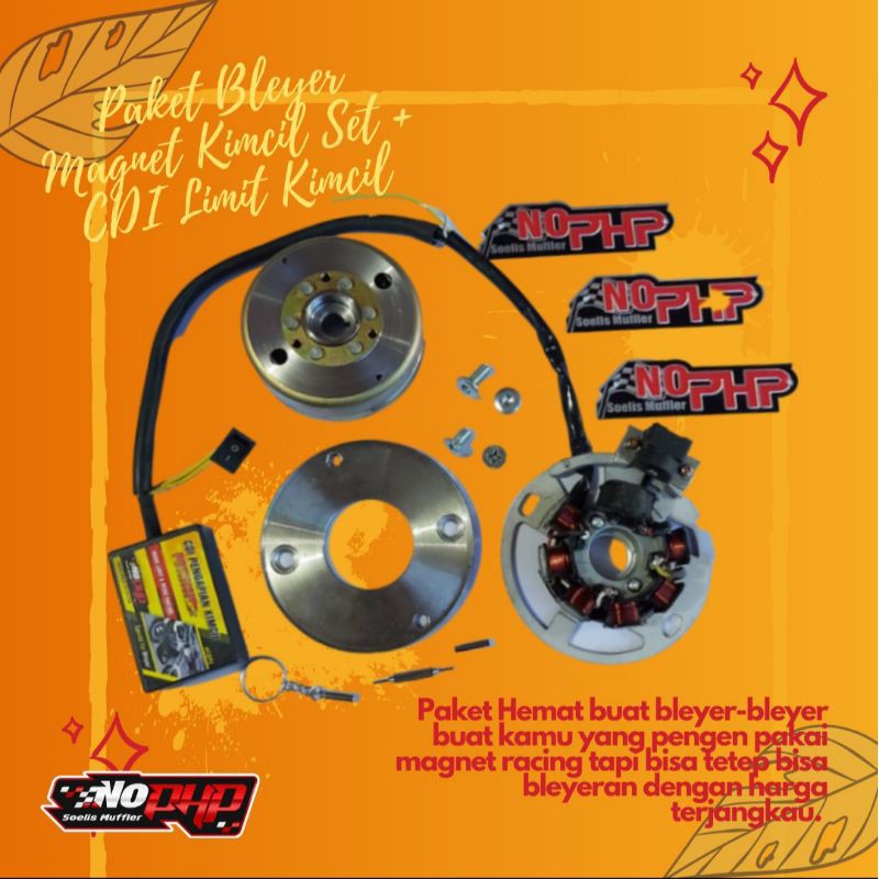 PENGAPIAN RACING MAGHNET SPUL PLENDES KIMCIL DAN CDI LIMITER PNP RX KING RXK RXS