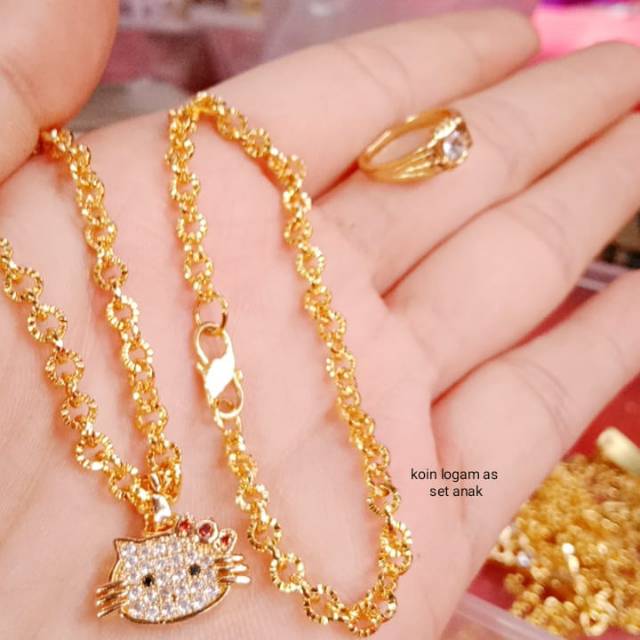 gelang HK berbahan koin uang 1991
