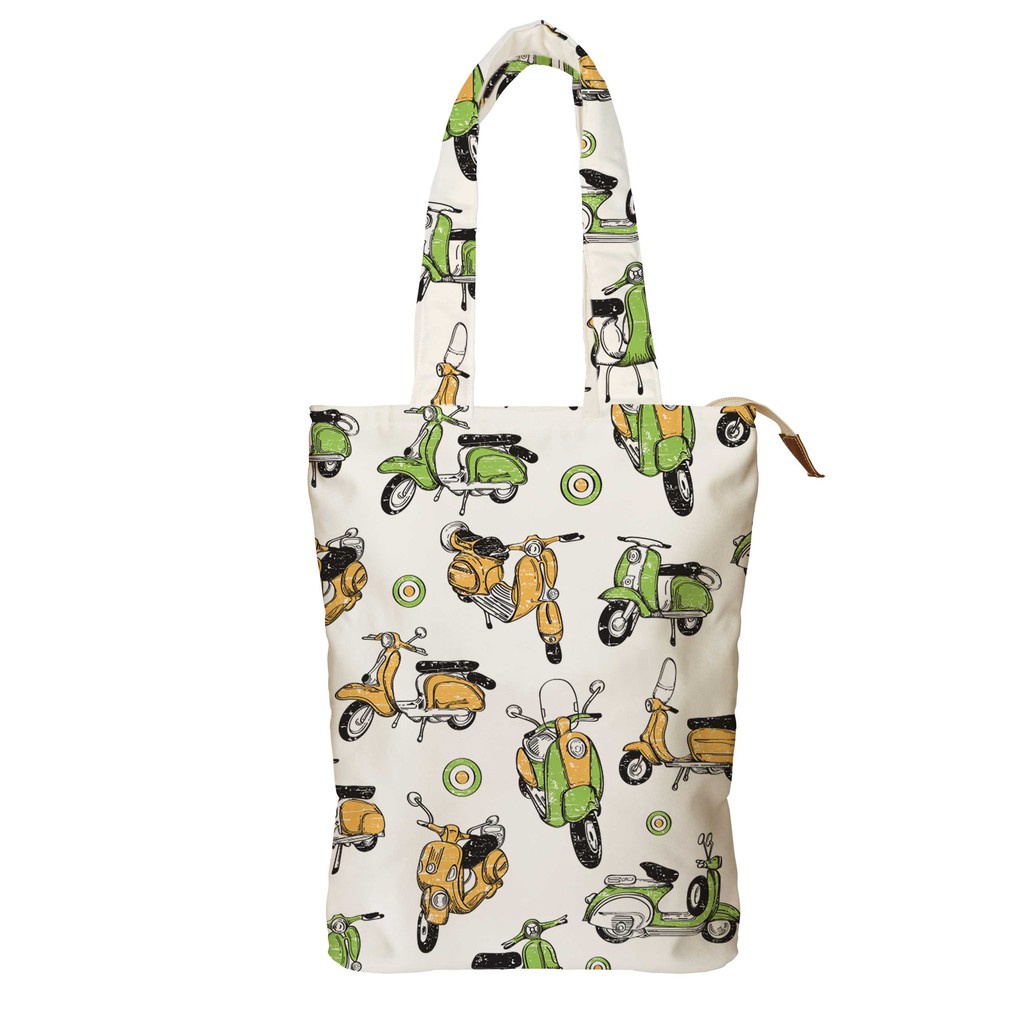 Tote Bag Kanvas Scooter