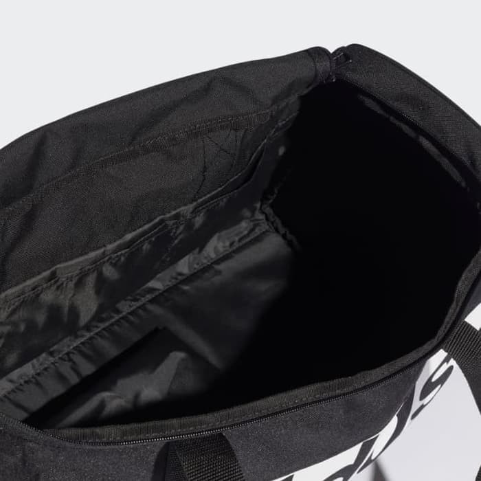 Tas Adidas Linear Performance Duffel Bag Black Original Gym Travel