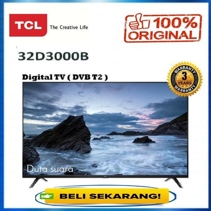 TV LED TCL 32 INCH DIGITAL 32 D 3000