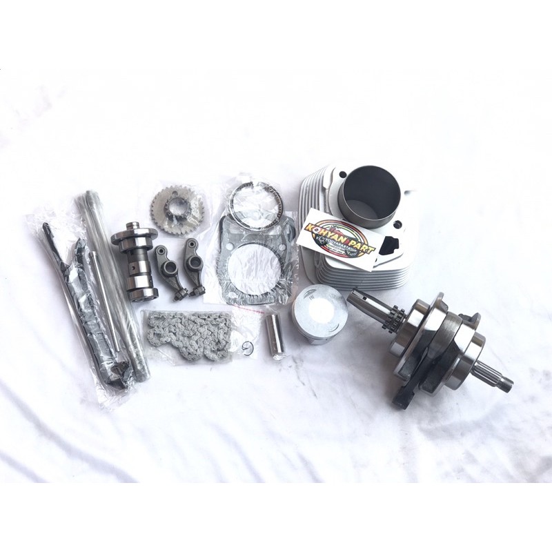 Paket Boreup CRF 250cc pnp Cb Gl Mp Tiger set kruk as 70