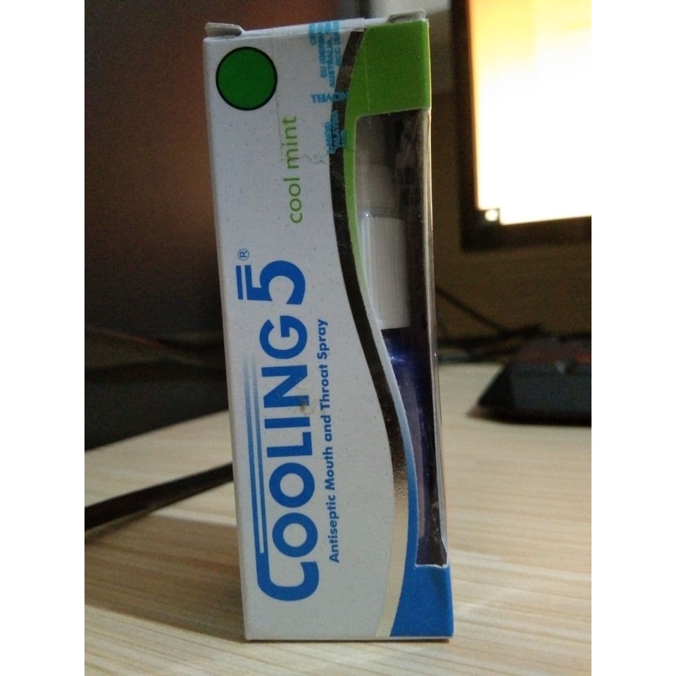 Cooling 5 Cool Mint Spray Mulut Tenggorokan / Cooling 5 Plus Orange 15 ml / Obat Semprot Spray Sakit