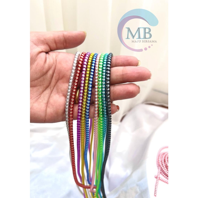 RT94 PELILIT KABEL SPIRAL WARNA METALIC PELINDUNG CABLE HP CHARGER UNIVERSAL CORD PROTECTOR SOLID COLOR GLOSSY MB2951
