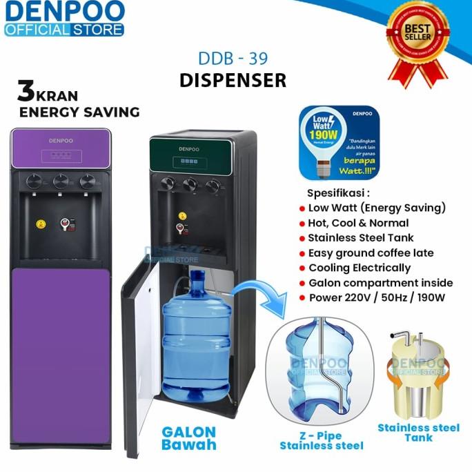 Denpoo Dispenser DDB 39 Galon Bawah