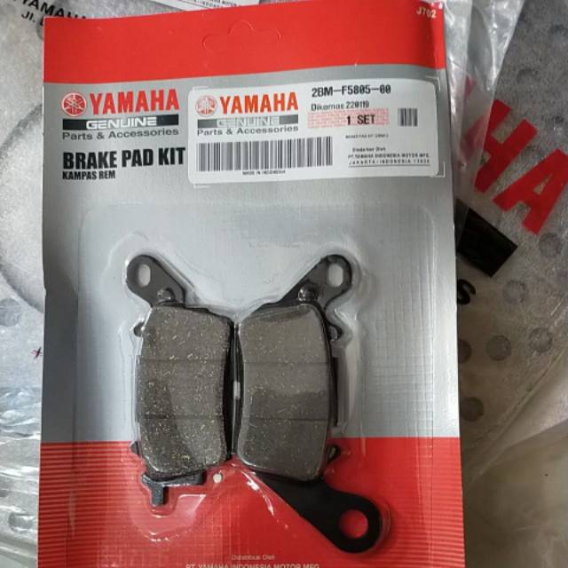 Piringan cakram depan+dispad Mio M3,fino fi,mio soul gt 125(54P-2BM)