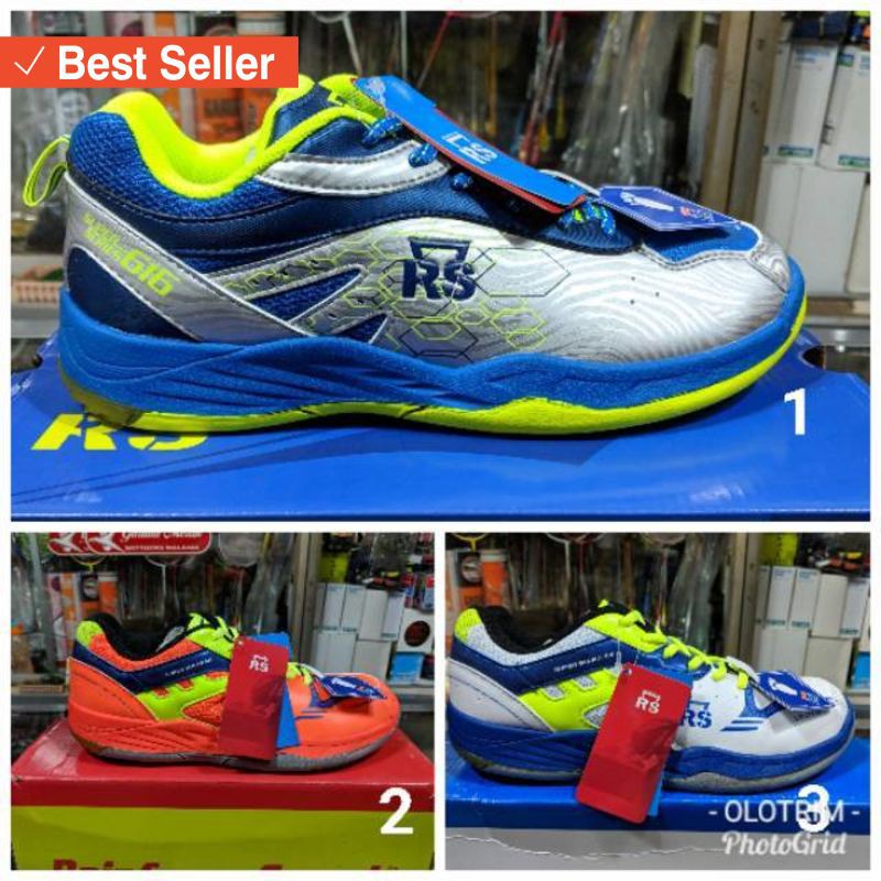 Sepatu Sport Olahraga murah awet kuat / Sepatu Badminton RS SuperSeries SS 616 615 614 Original