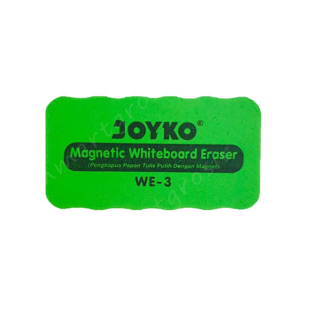 Joyko / Penghapus Papan Tulis / Whiteboard Magnet WE-3 / Hijau