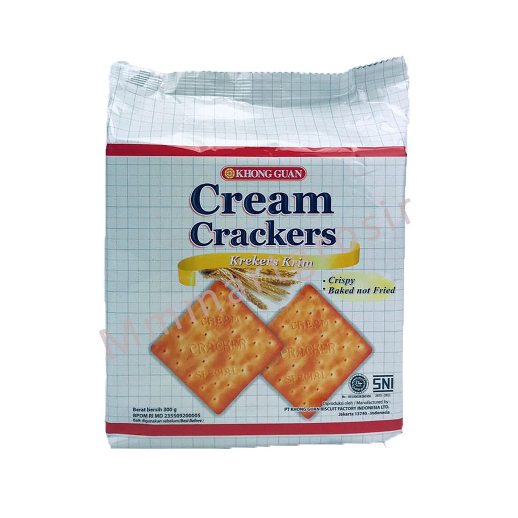 Khong Guan / Cream Crackers / Krekers krim / Biskuit / 300g