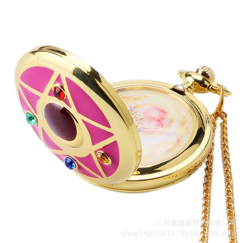 SPPW sailor moon pocket watch jam saku sailormoon magical girl mahou shoujo