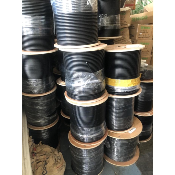 Kabel Coaxial Cctv Antena Rg6 305 Meter 1 Roll Amphenol / Camira / Mmp