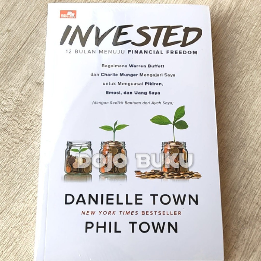 Buku Invested by Danielle Town Financial Freedom Investasi Saham