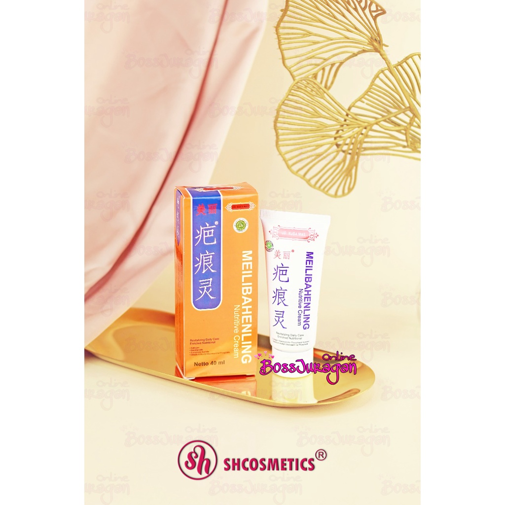 (BOSS) (BPOM) MEILIBAHENLING Nutritive Cream /MEILIBAN - Penghilang Bekas Luka / REVITALIZING DAILY CARE SH