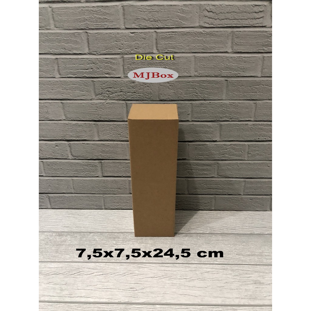 Kardus.7,5x7,5x24,5  cm..........Die Cut  ( untuk pembelian di atas 10 pcs harga lebih murah )-2