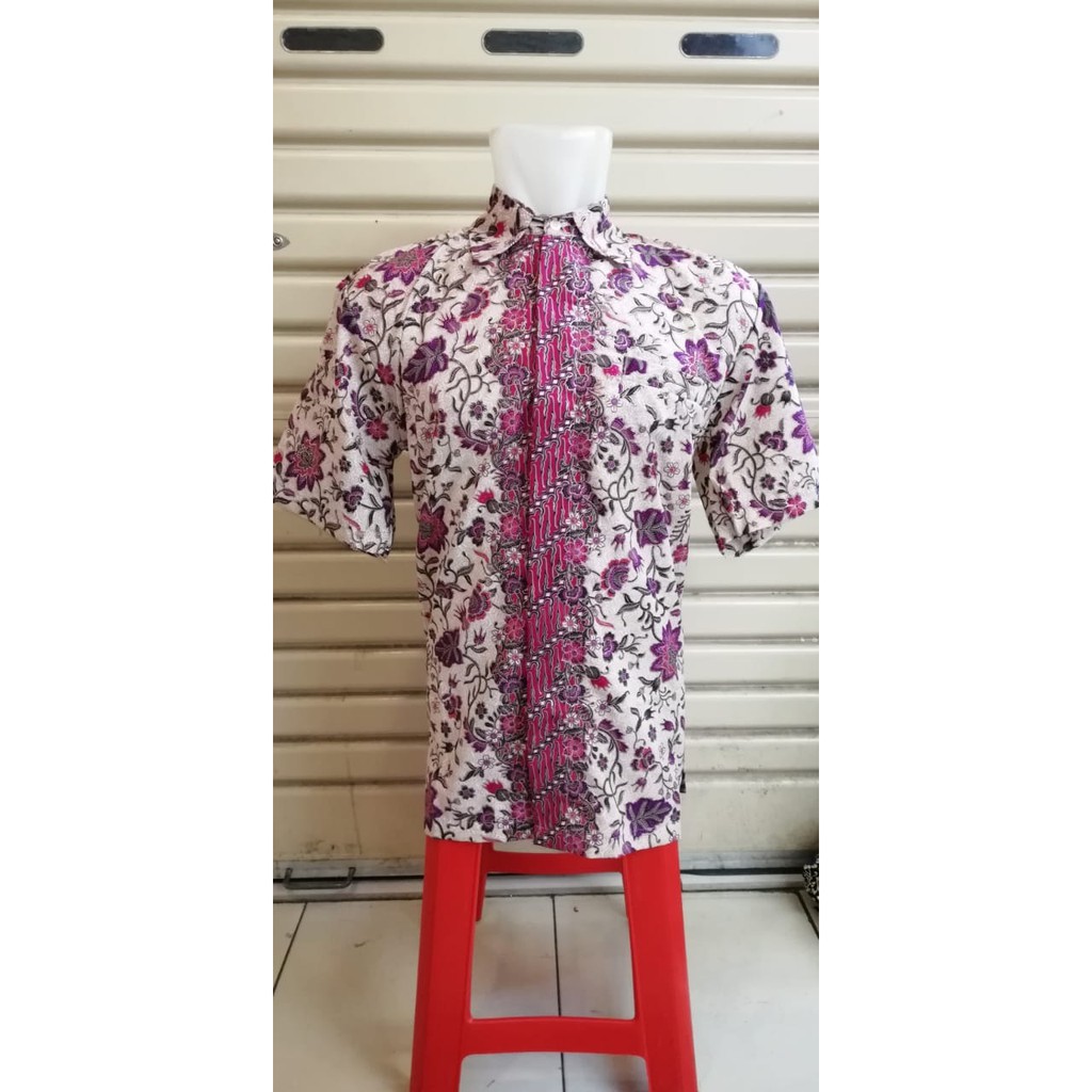 Kemeja Batik Pria Motif Tanjung