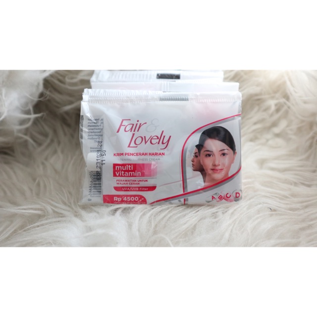 [ multivitamin ] Kemasan sachet / fair and lovely vitamin / fair and lovely multivitamin cream