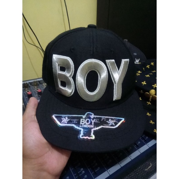 topi snapback boy London second ory