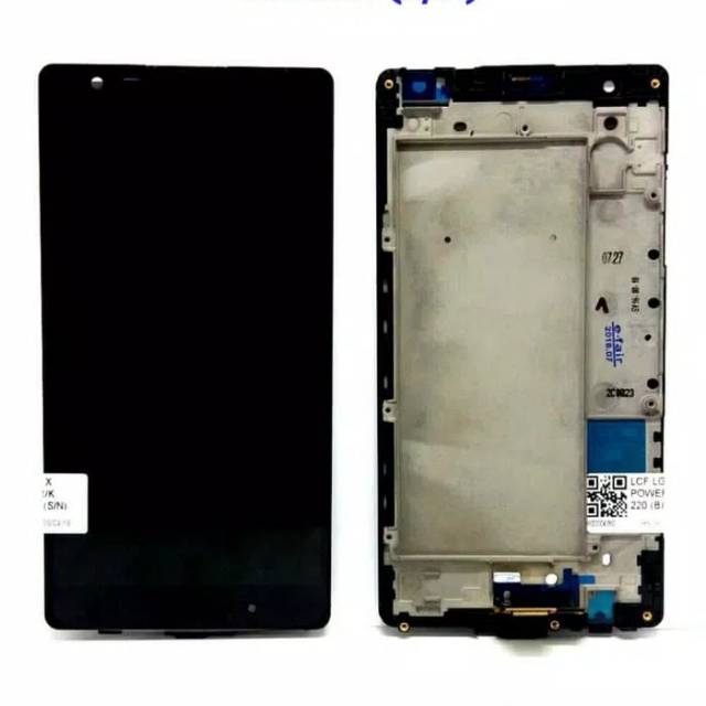 LCD TOUCHSCREEN LG X POWER K220 PLUS FRAME ORIGINAL
