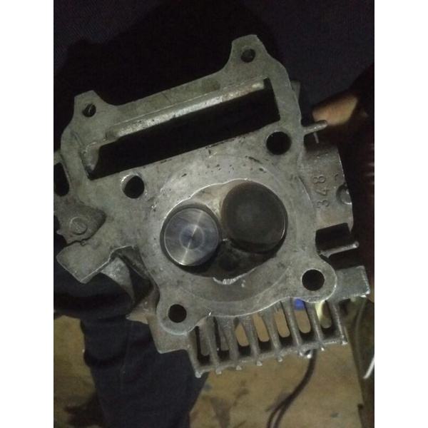 Mesin Jupiter Z/Vega Head/ Deksel Kop Klep 31/27 Tigeran 200cc