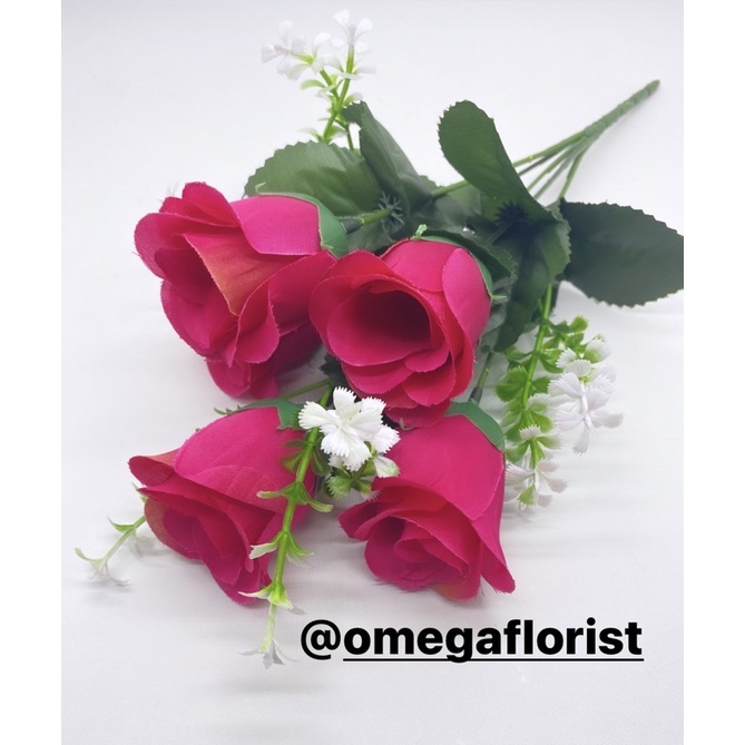 Kuncup OF Artificial Bunga Artificial/Bunga Plastik/Bunga Dekorasi/Dekorasi Pernikahan/Pernikahan-Fanta