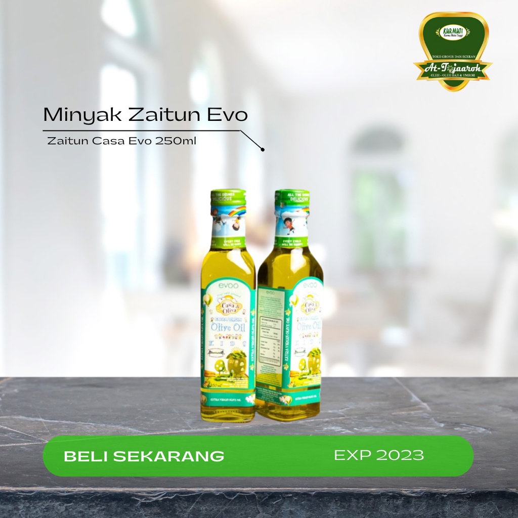 

MINYAK ZAITUN CASA DI ILIVIA EVOO MPASI 250ML