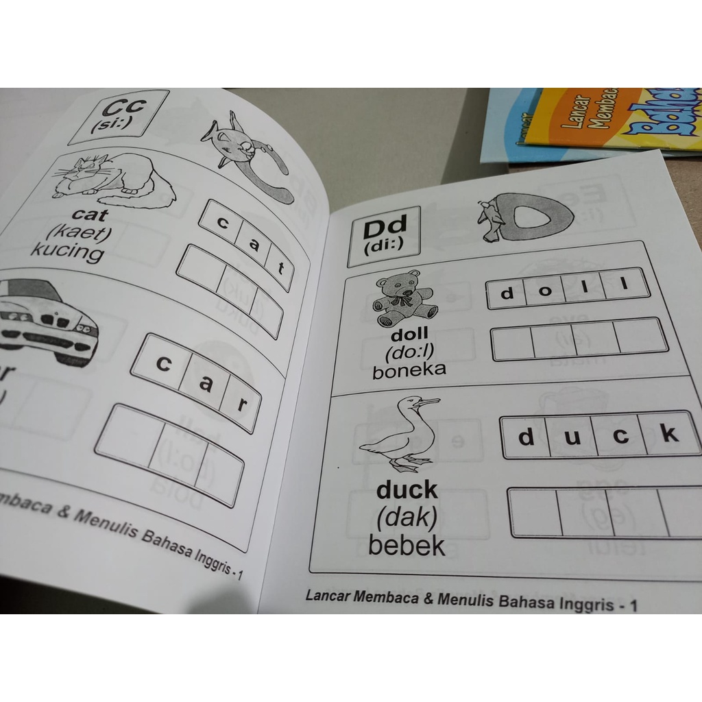 Buku Anak Lancar Membaca &amp; Menulis Bahasa Inggris 2 untuk TK SD Serba Jaya