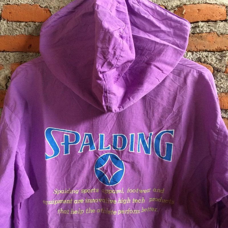 jaket vintage spalding