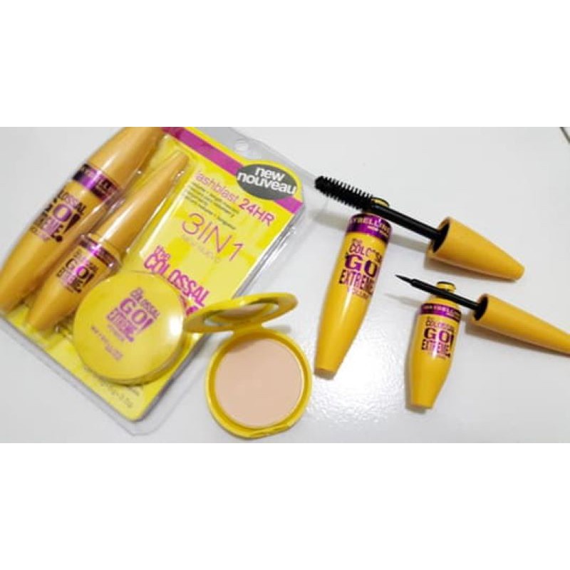 Maybelline The Colossal 3 in 1 Go Extreme