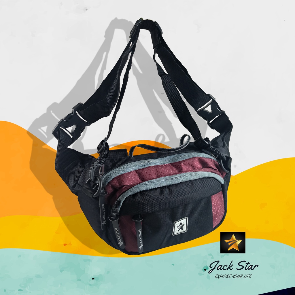 Tas Selempang Pria Slempang Pria Waistbag Slingbag Distro