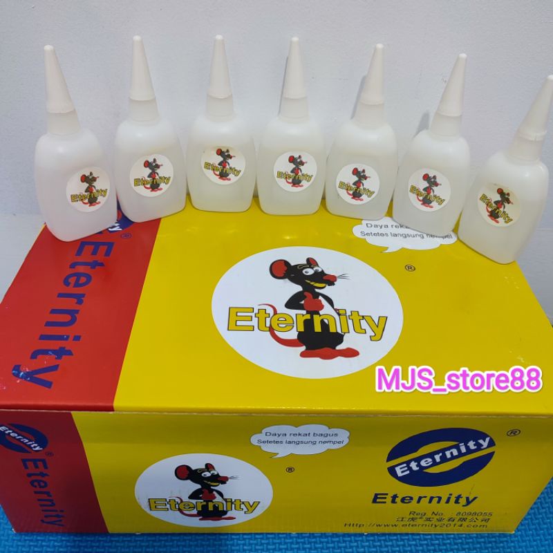 

Lem Korea Eternity Super Jumbo ( Ecer & Grosir ) Lem Setan - Lem Tetes Cair