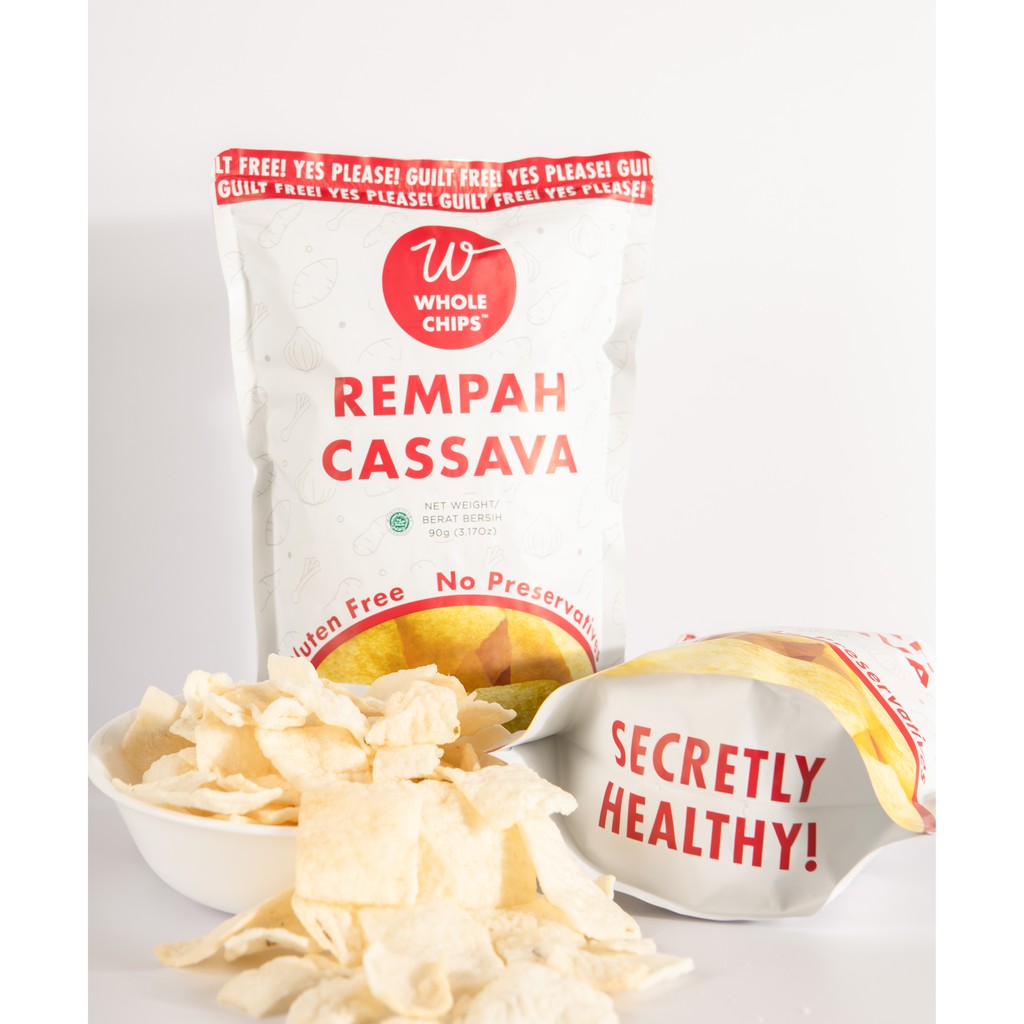 

Keripik Singkong Whole Chips Rempah Cassava 90gr Keripik Sehat No MSG Halal