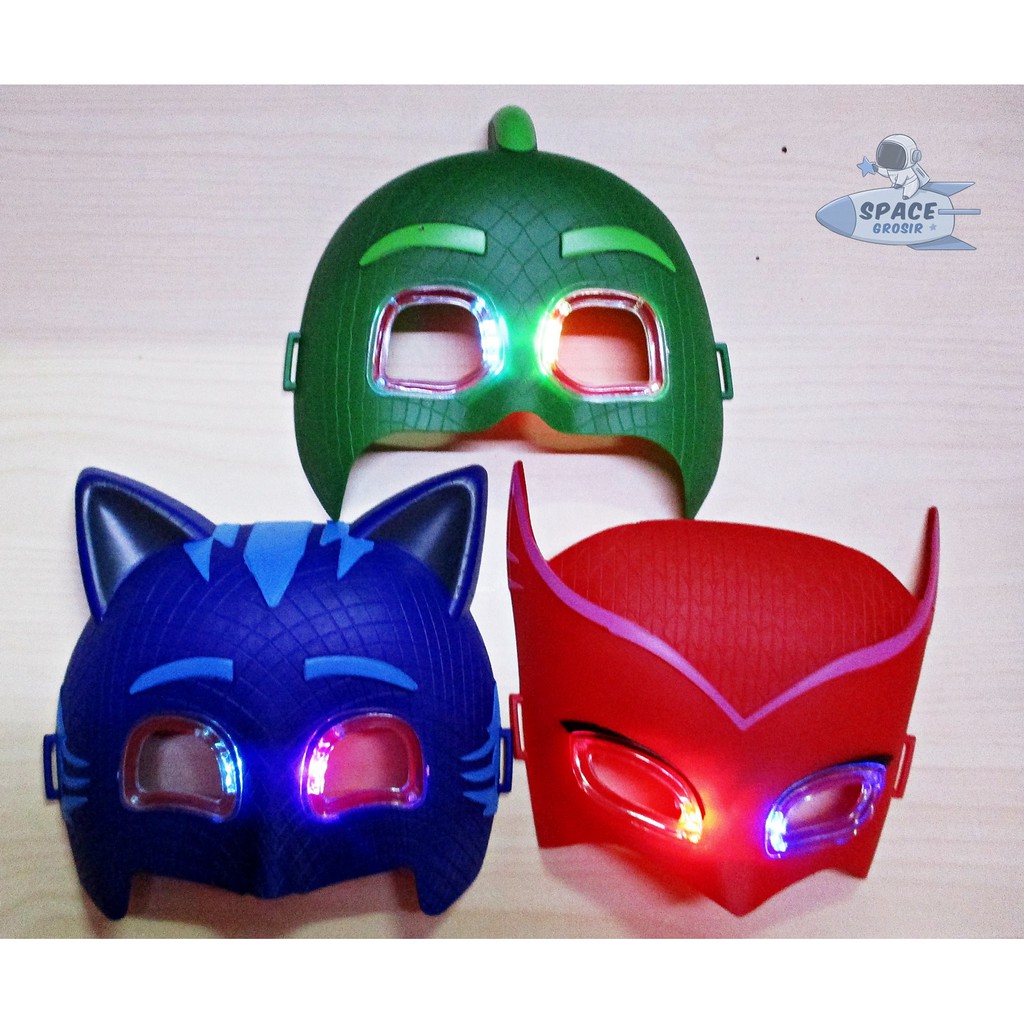 Topeng Pj Mask Led (SNI)