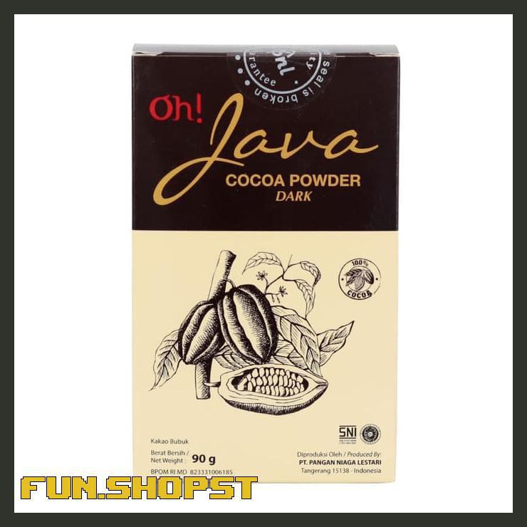 

OH!JAVA - DARK 90GR - DARK CHOCOLATE - COKELAT BUBUK - CACAO POWDER