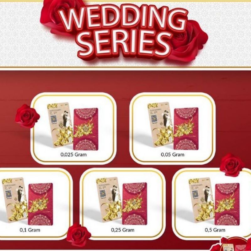 Wedding Minigold 0,05 Gram.